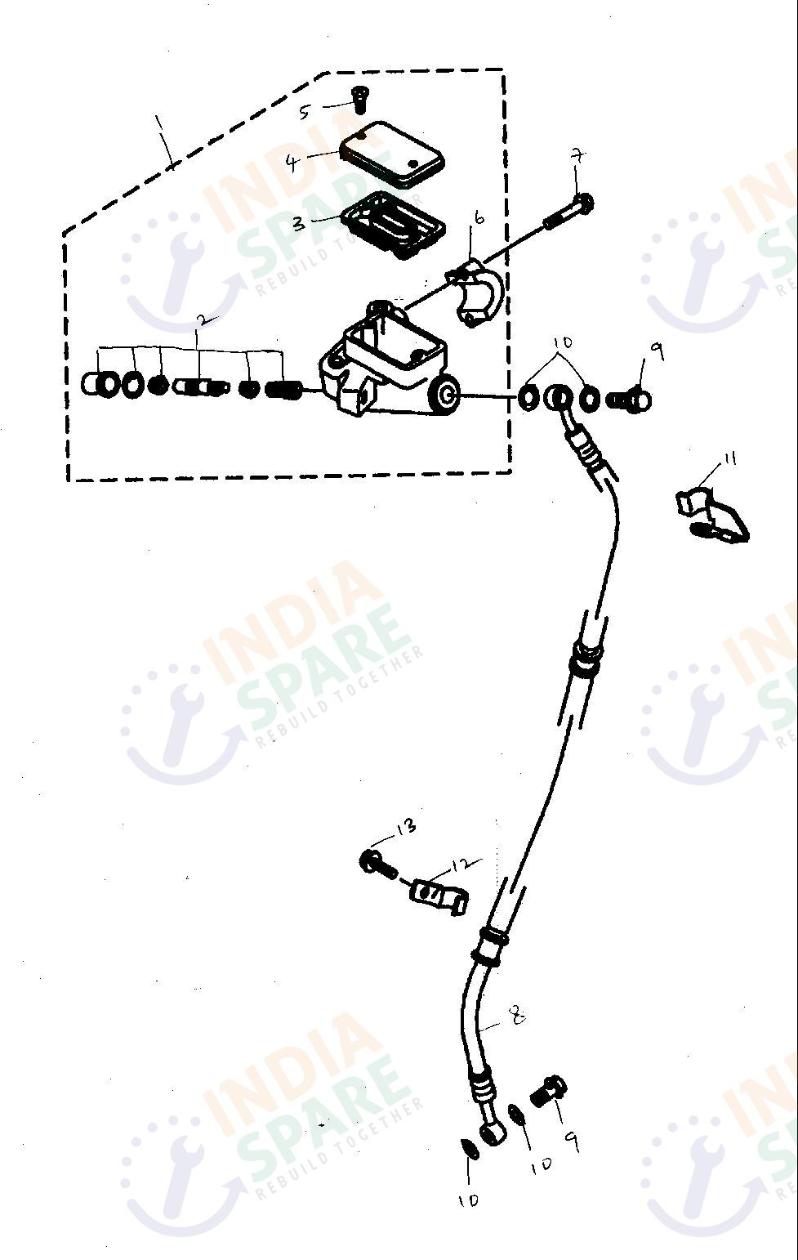 FRONT MASTER CYLINDER